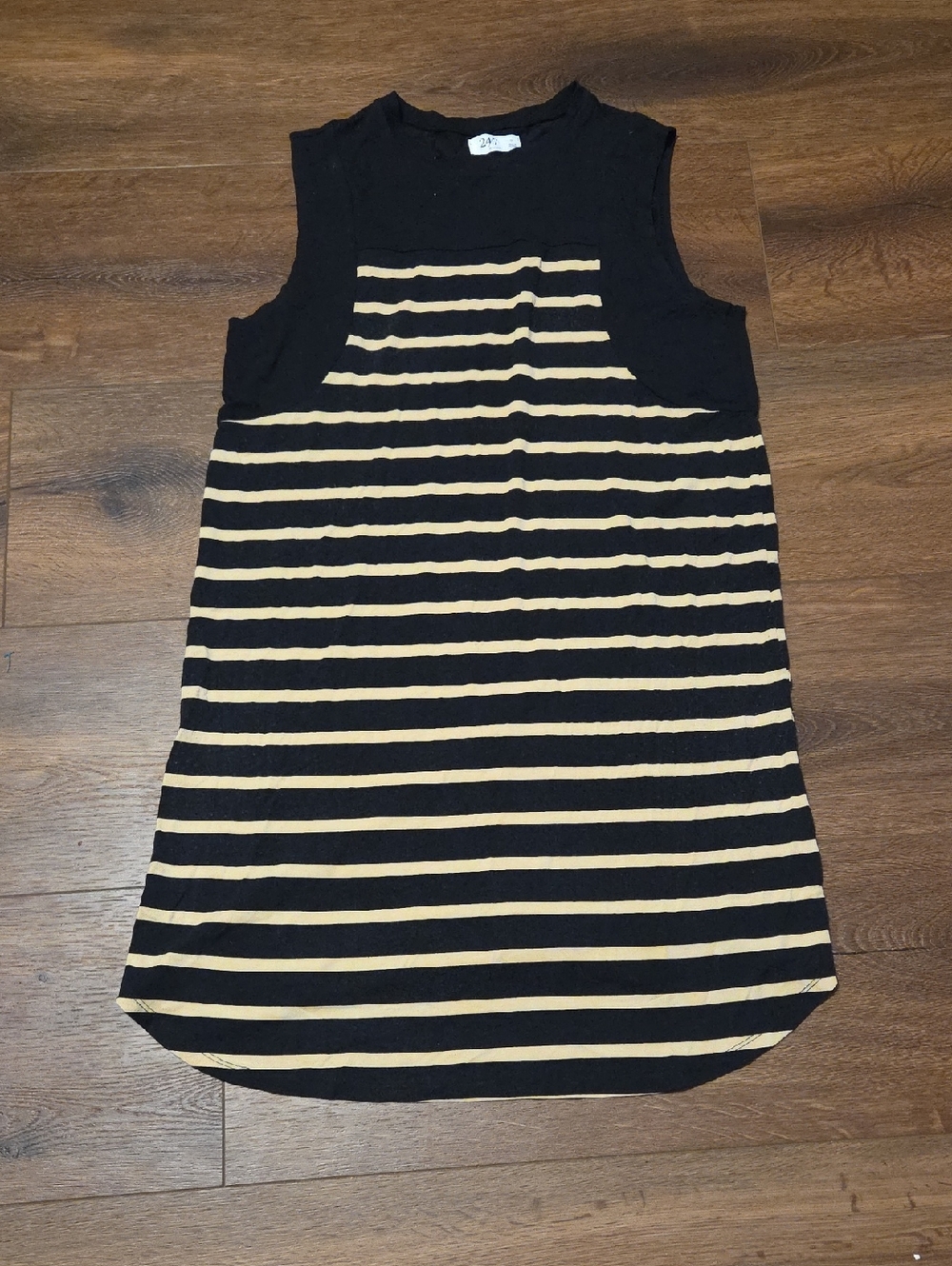 24/7 Dress Black/Cream Small